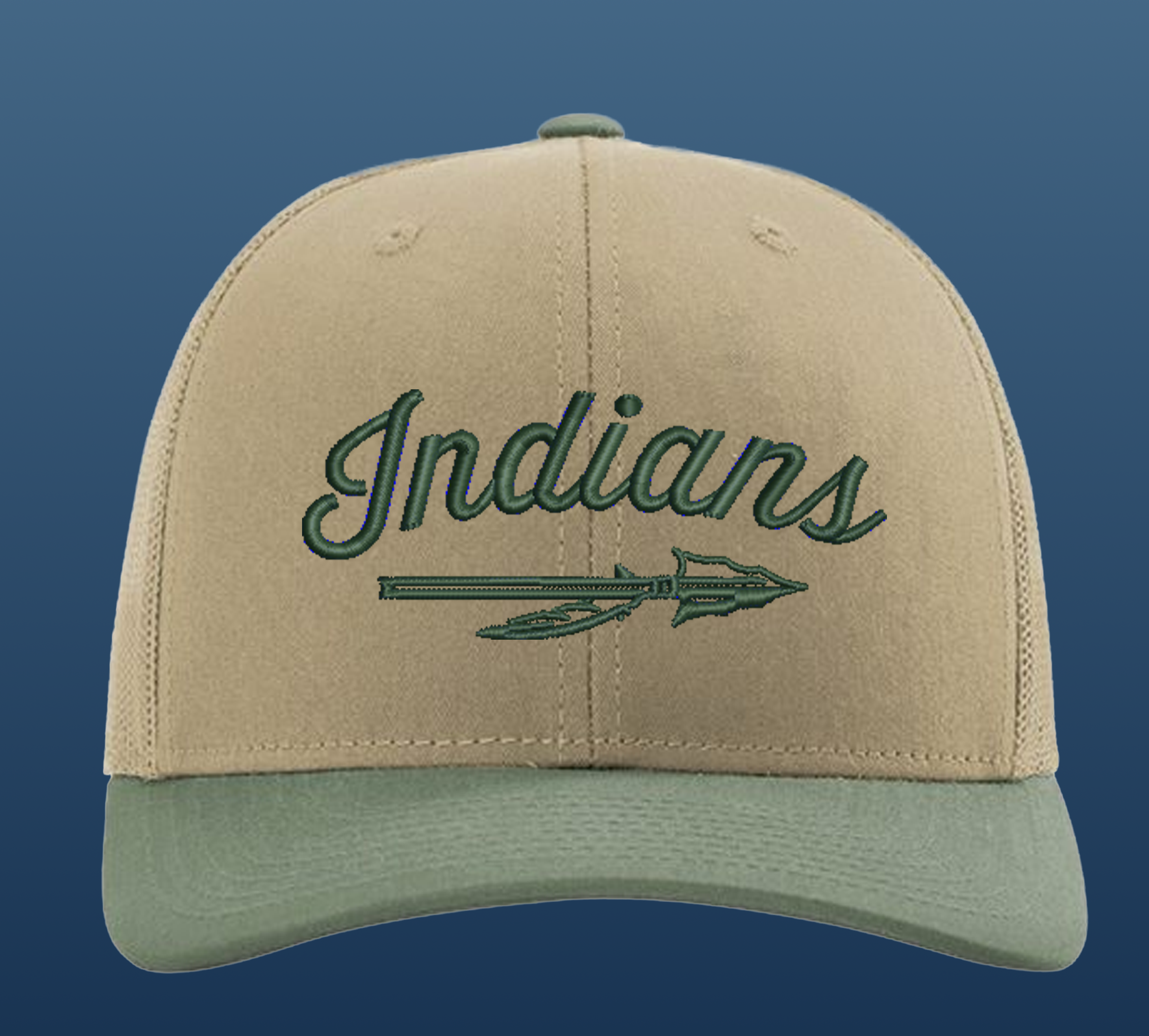 Santa Fe Indians Puff Embroidery