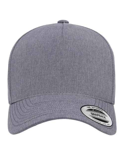 5-Panel Snapback with Perforated Cap