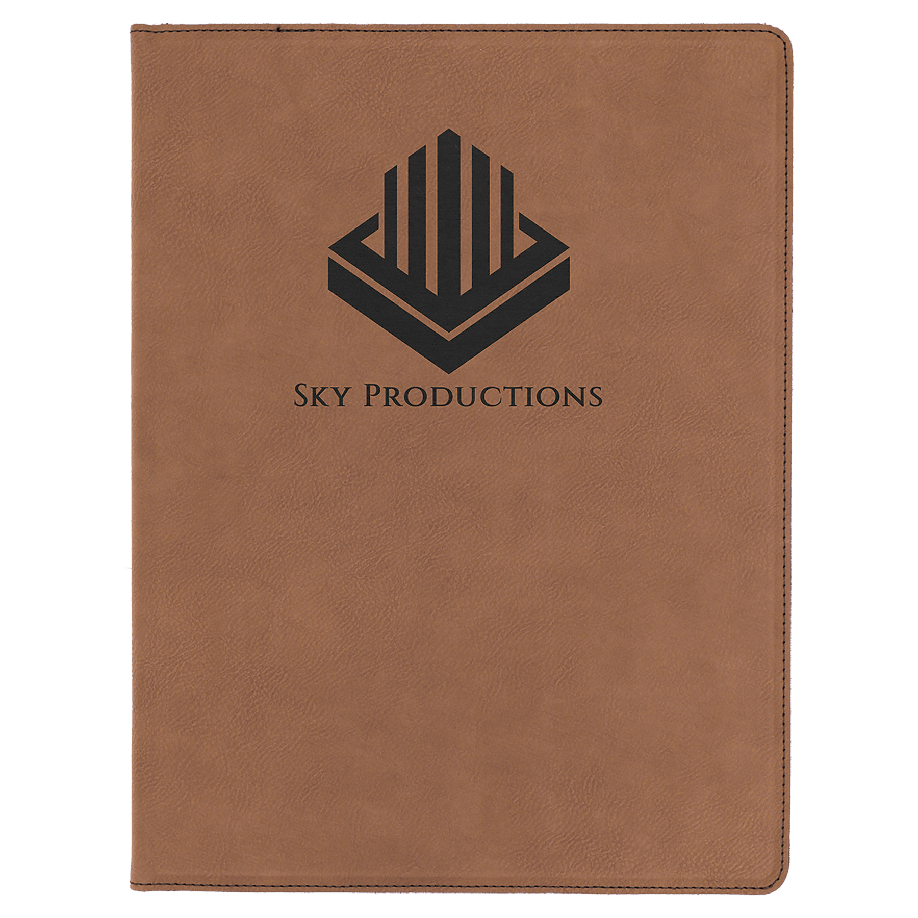Leatherette Portfolio with Notepad
