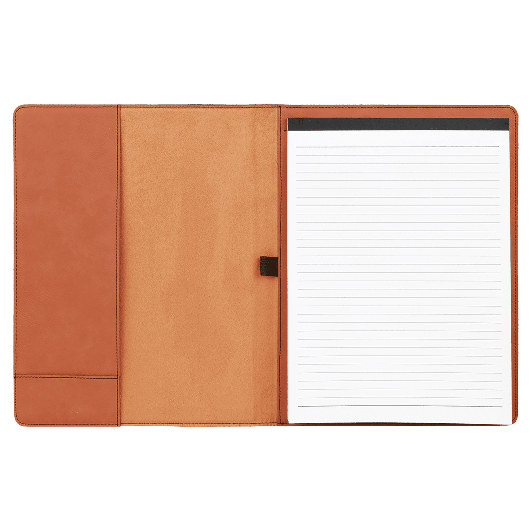 Leatherette Portfolio with Notepad