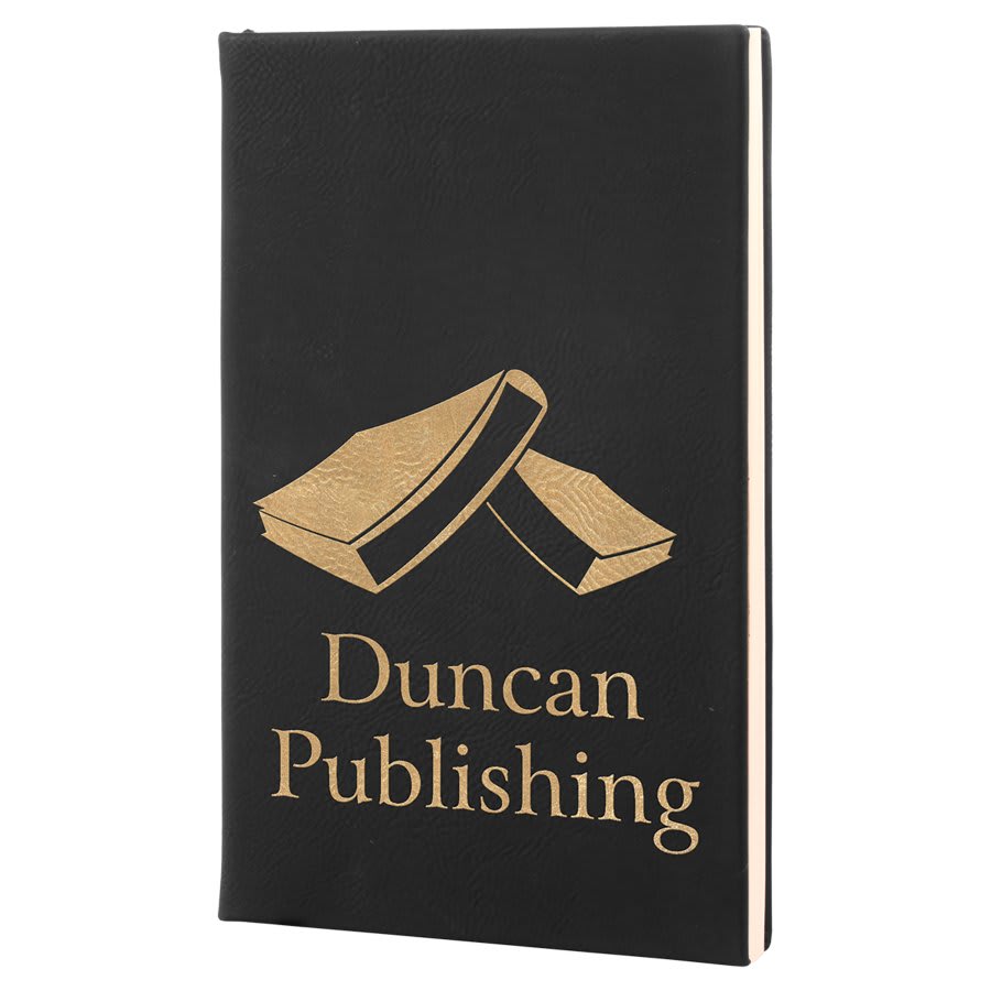 Leatherette Journal with Lined Notepad