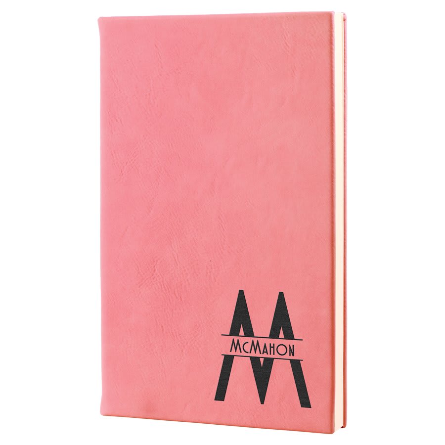 Leatherette Journal with Lined Notepad