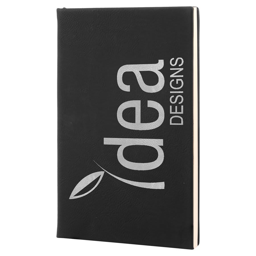 Leatherette Journal with Lined Notepad