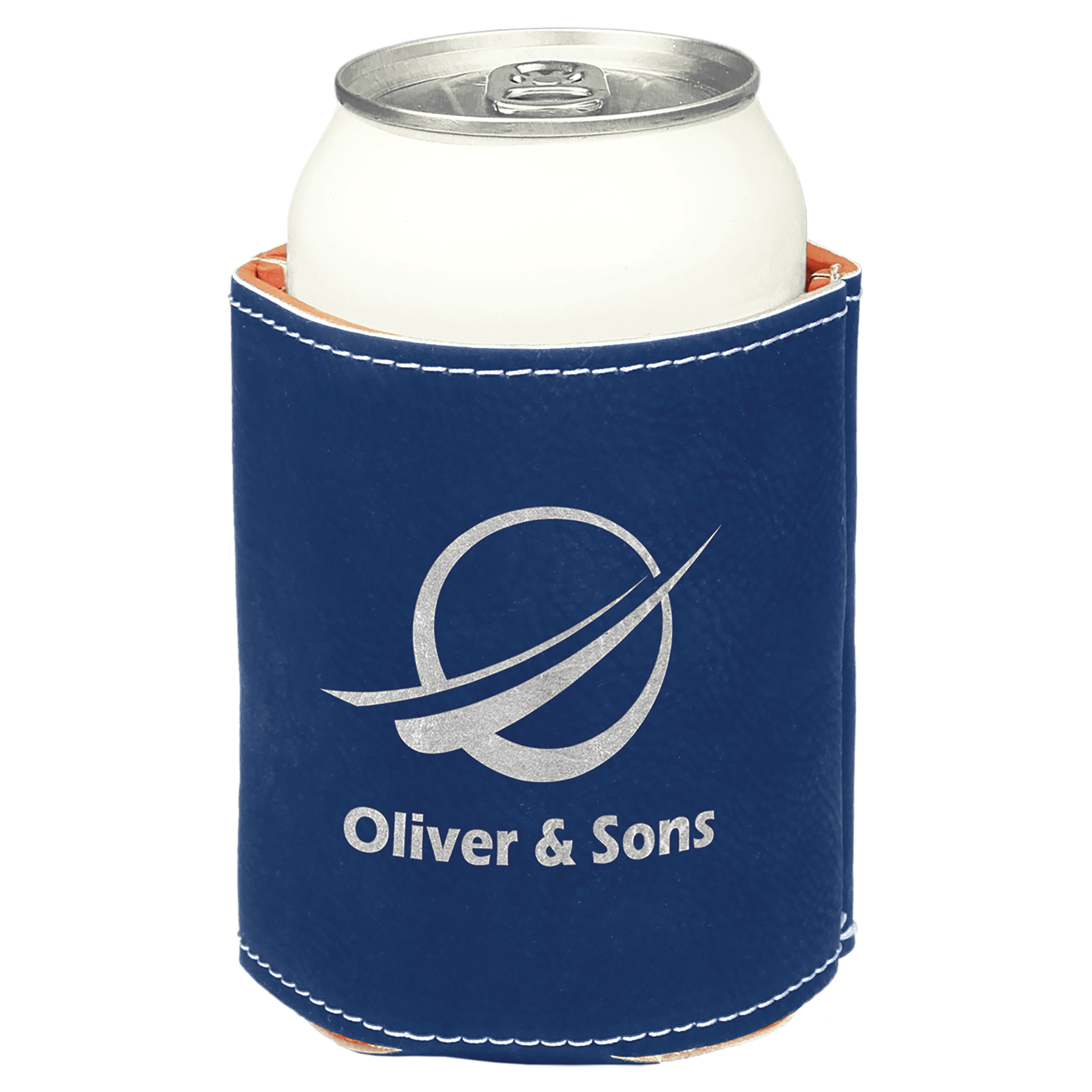 Leatherette Laser Engraved Can holder