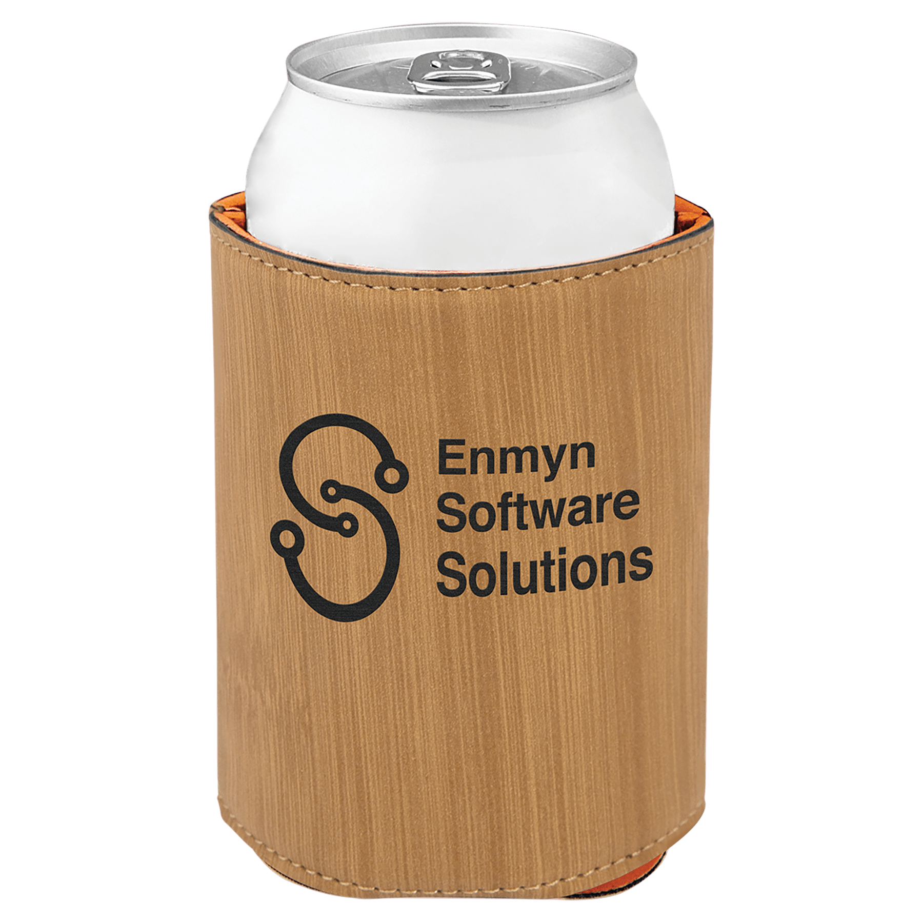Leatherette Laser Engraved Can holder