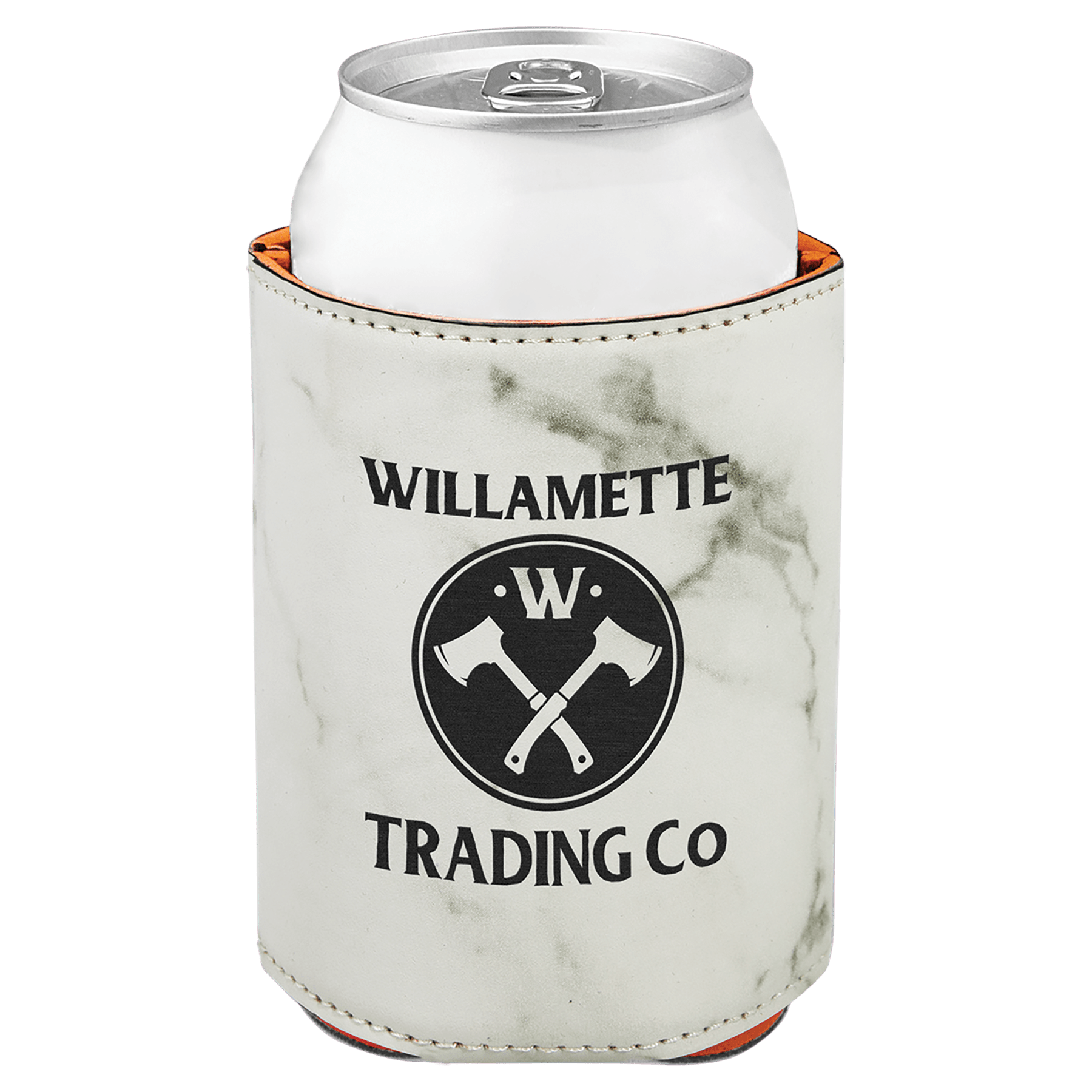 Leatherette Laser Engraved Can holder