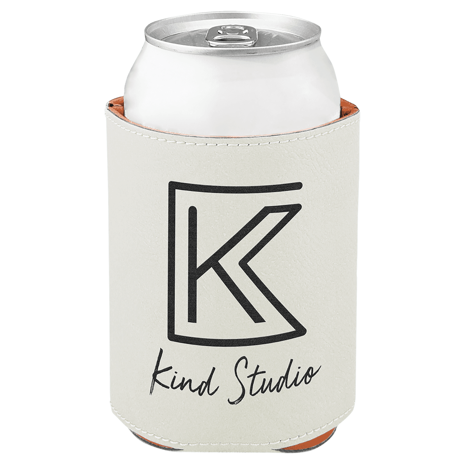 Leatherette Laser Engraved Can holder