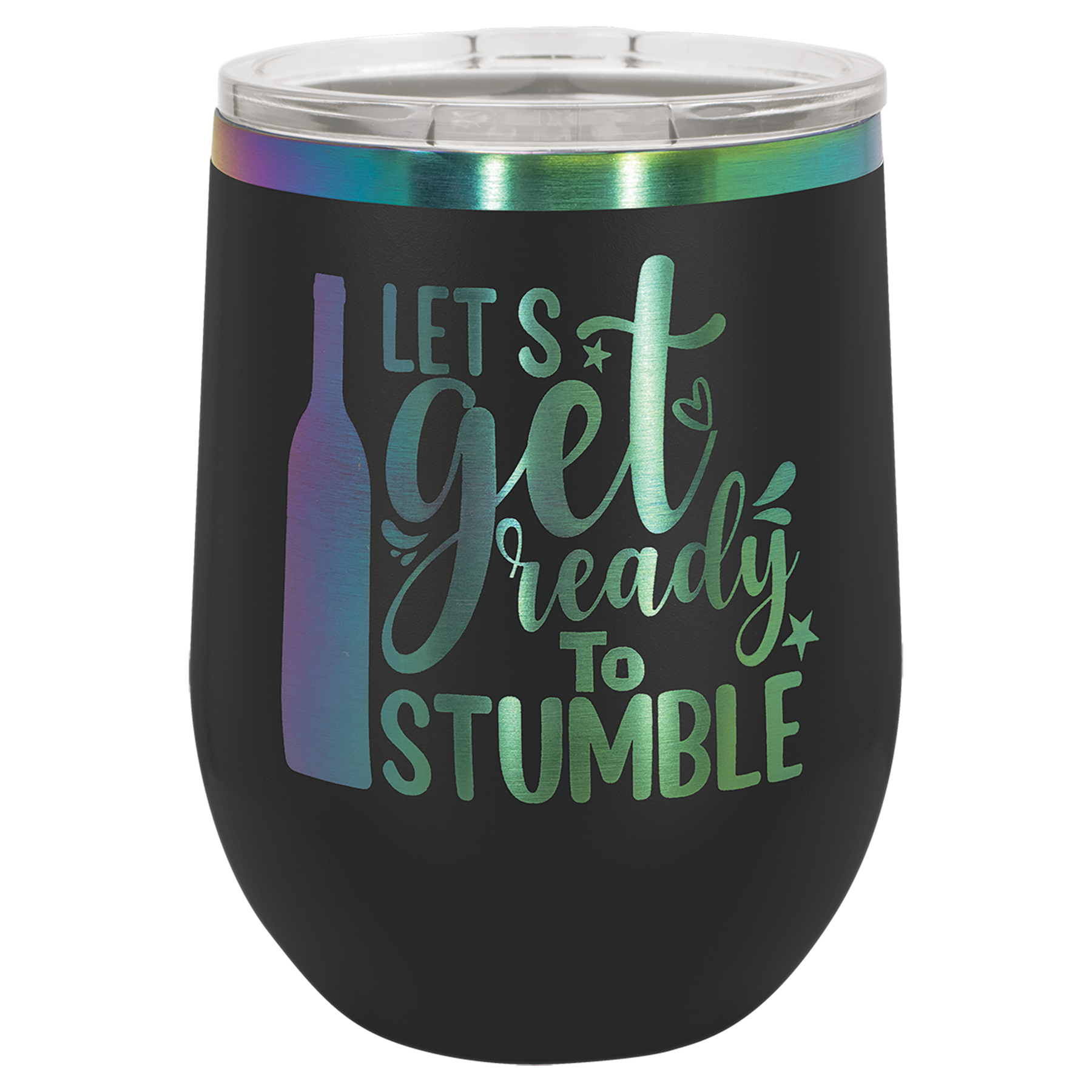 Black/White Prism Ion tumblers