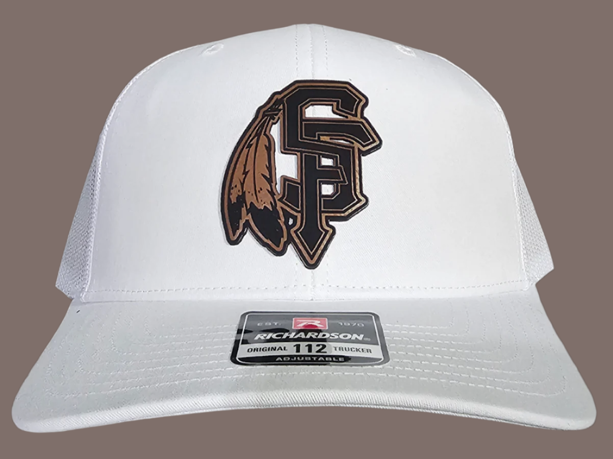 White SF hat