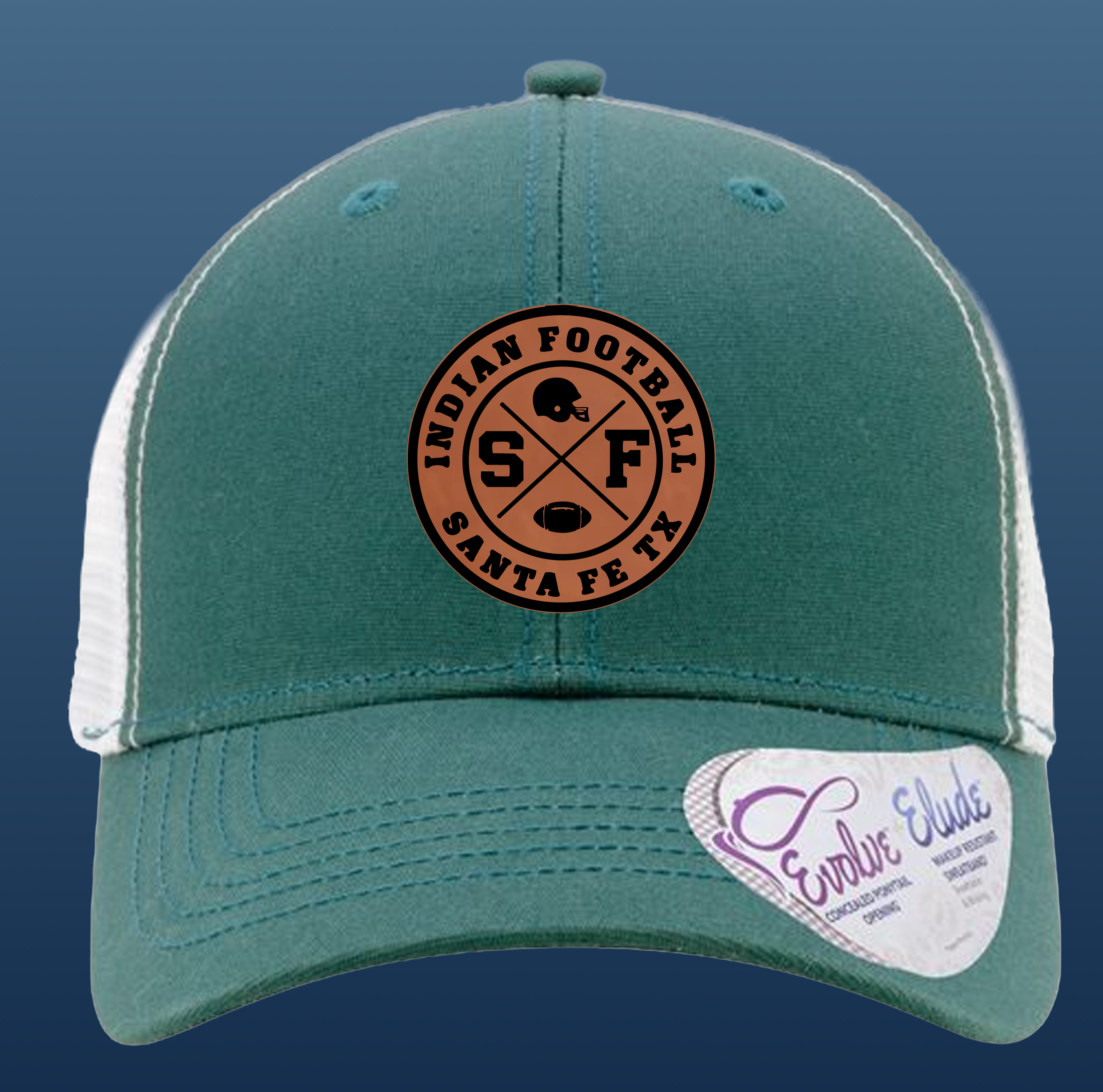Womans Santa Fe Indians hat