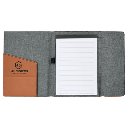 Canvas Leather Portfolio