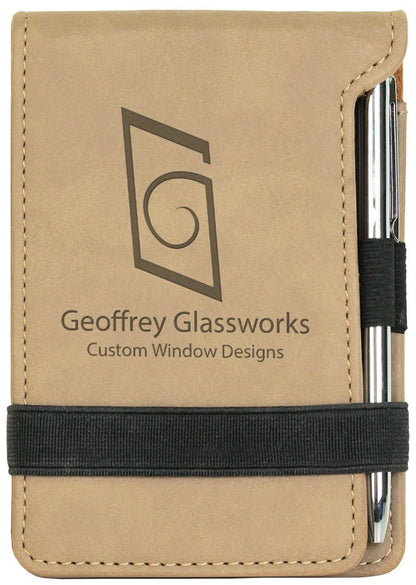 Leatherette Mini Notepad