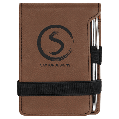 Leatherette Mini Notepad