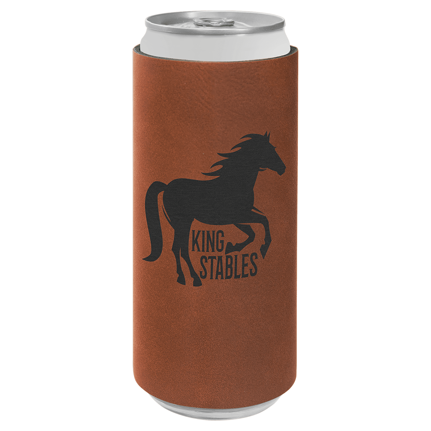 Custom Slim leatherette Can holder