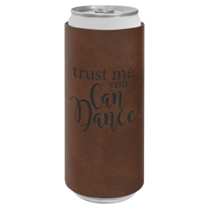 Custom Slim leatherette Can holder
