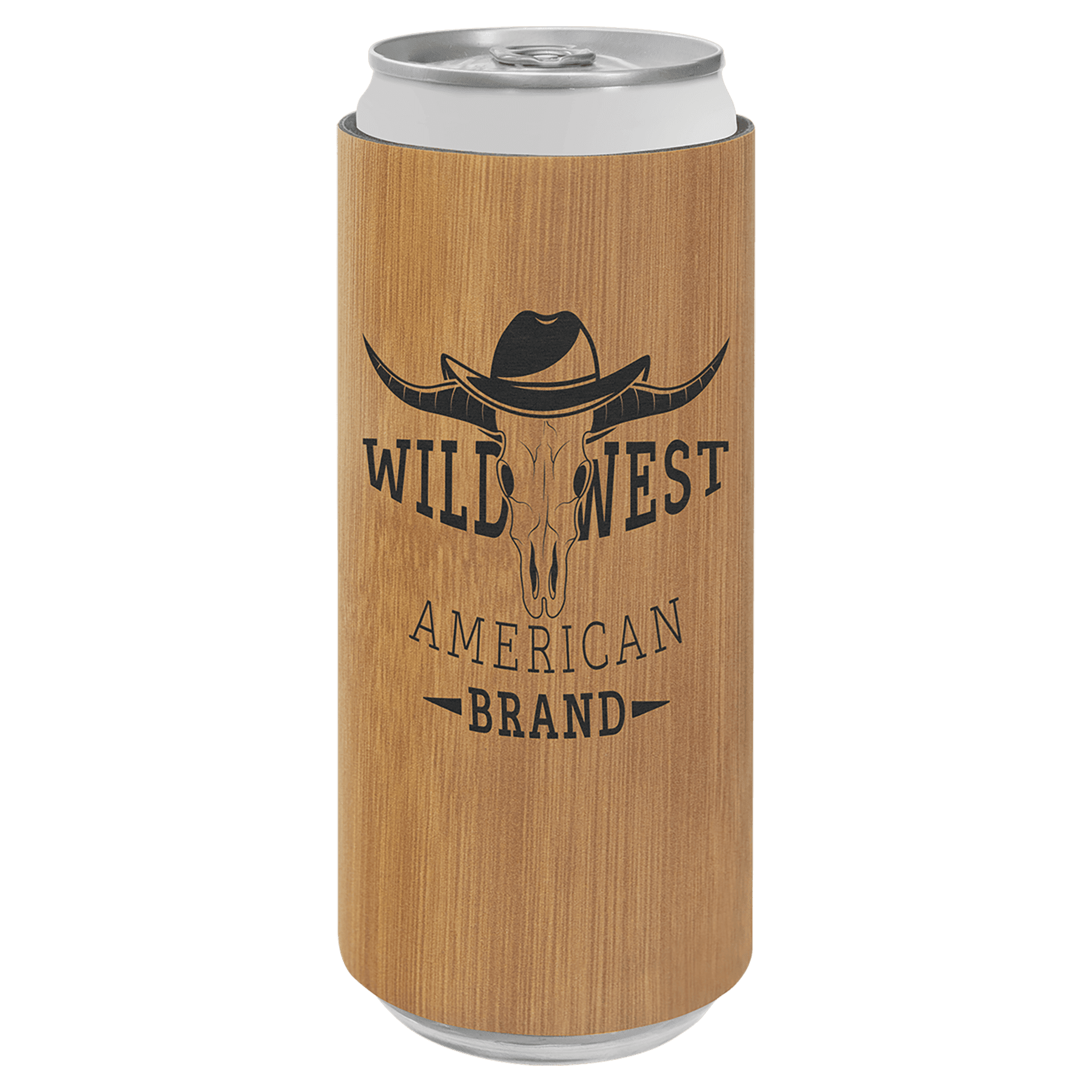 Custom Slim leatherette Can holder