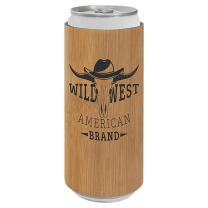 Custom Slim leatherette Can holder