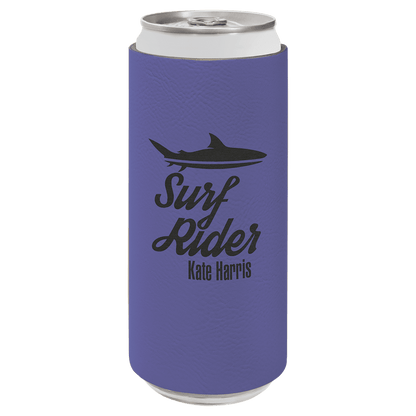 Custom Slim leatherette Can holder