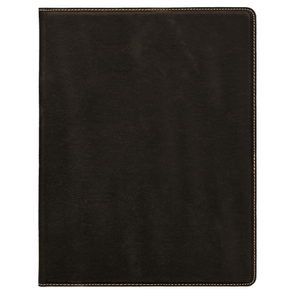 Leatherette Portfolio with Notepad