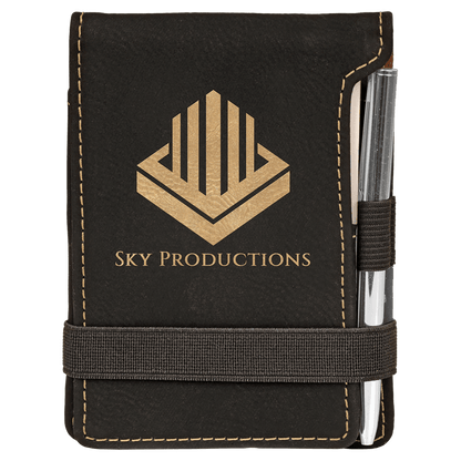 Leatherette Mini Notepad