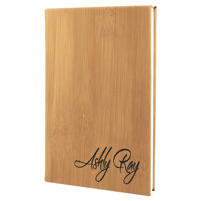 Leatherette Journal with Lined Notepad