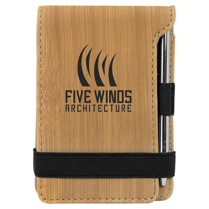 Leatherette Mini Notepad