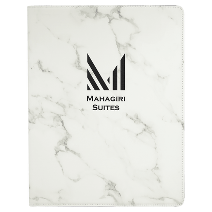 Leatherette Portfolio with Notepad