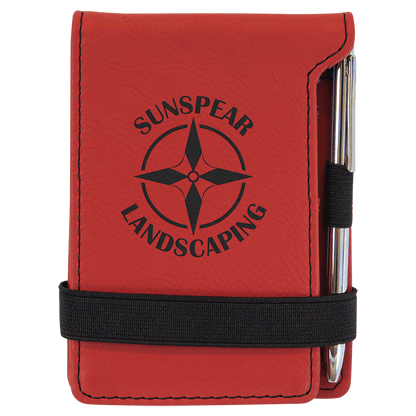 Leatherette Mini Notepad