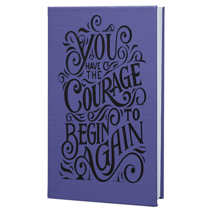 Leatherette Journal with Lined Notepad