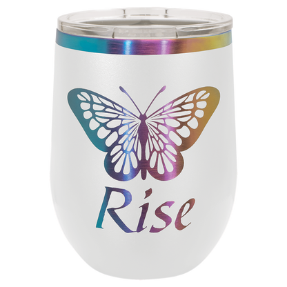 Black/White Prism Ion tumblers
