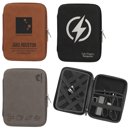 Leatherette Cord Case