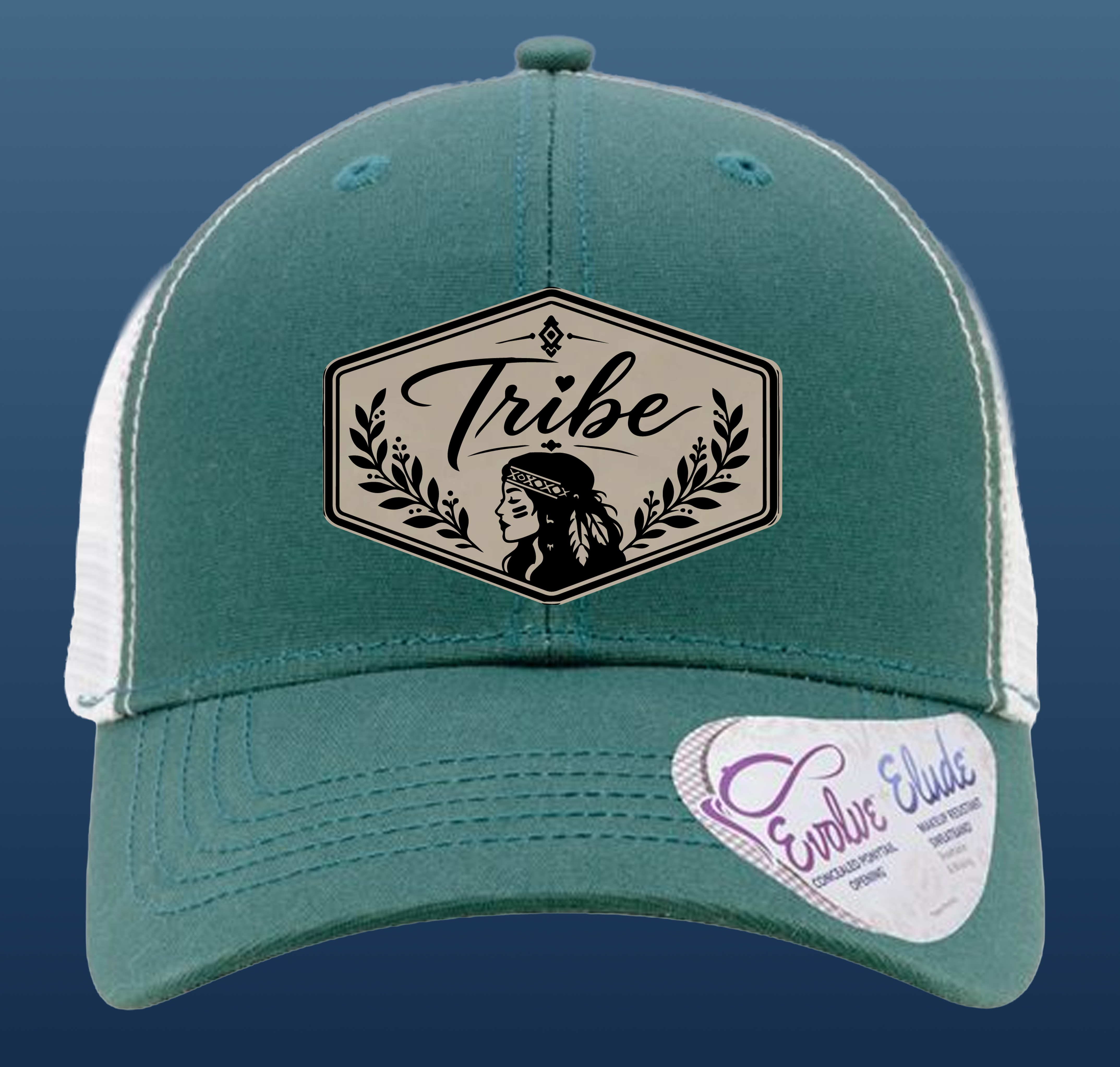 Womans Santa Fe Indians hat